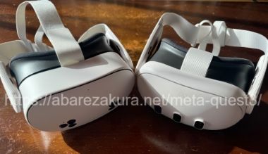Meta Quest3SとMeta Quest3が並んだ画像（350px）