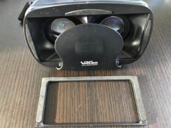 VRG 7インチ対応ゴーグルの7インチ対応場面