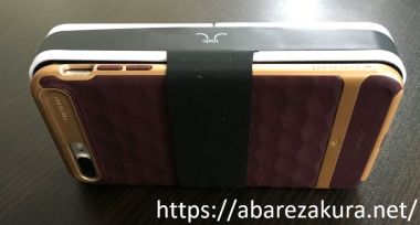 iPhoneケース付iPhone7plusセットの折りたたみゴーグル