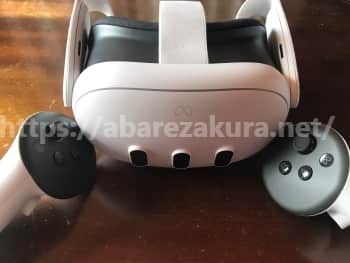 Meta Quest3の画像ですわ