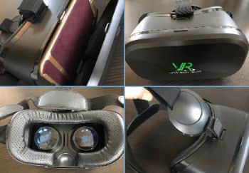 SAMONIC 3D VRゴーグル 「イヤホン、Bluetoothコントローラ、日本語説明書付属」