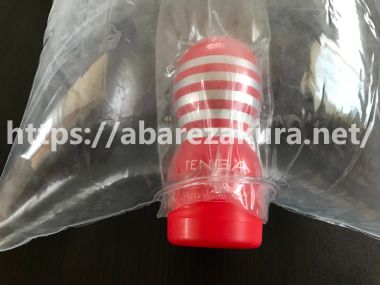 インサートエアピローの大穴にテンガです