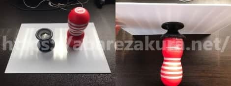 プラ板とグッズをつかって腰ふりテンガする